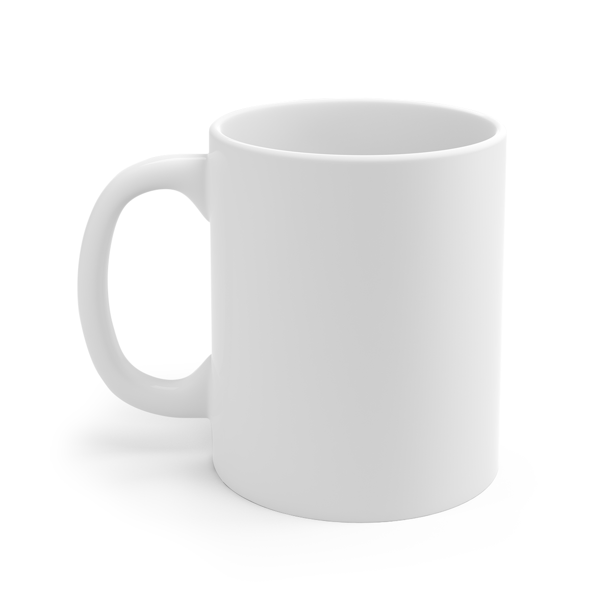 Undertale "re gonna have a bad time" White Mug - alternate angle 2, merchandise