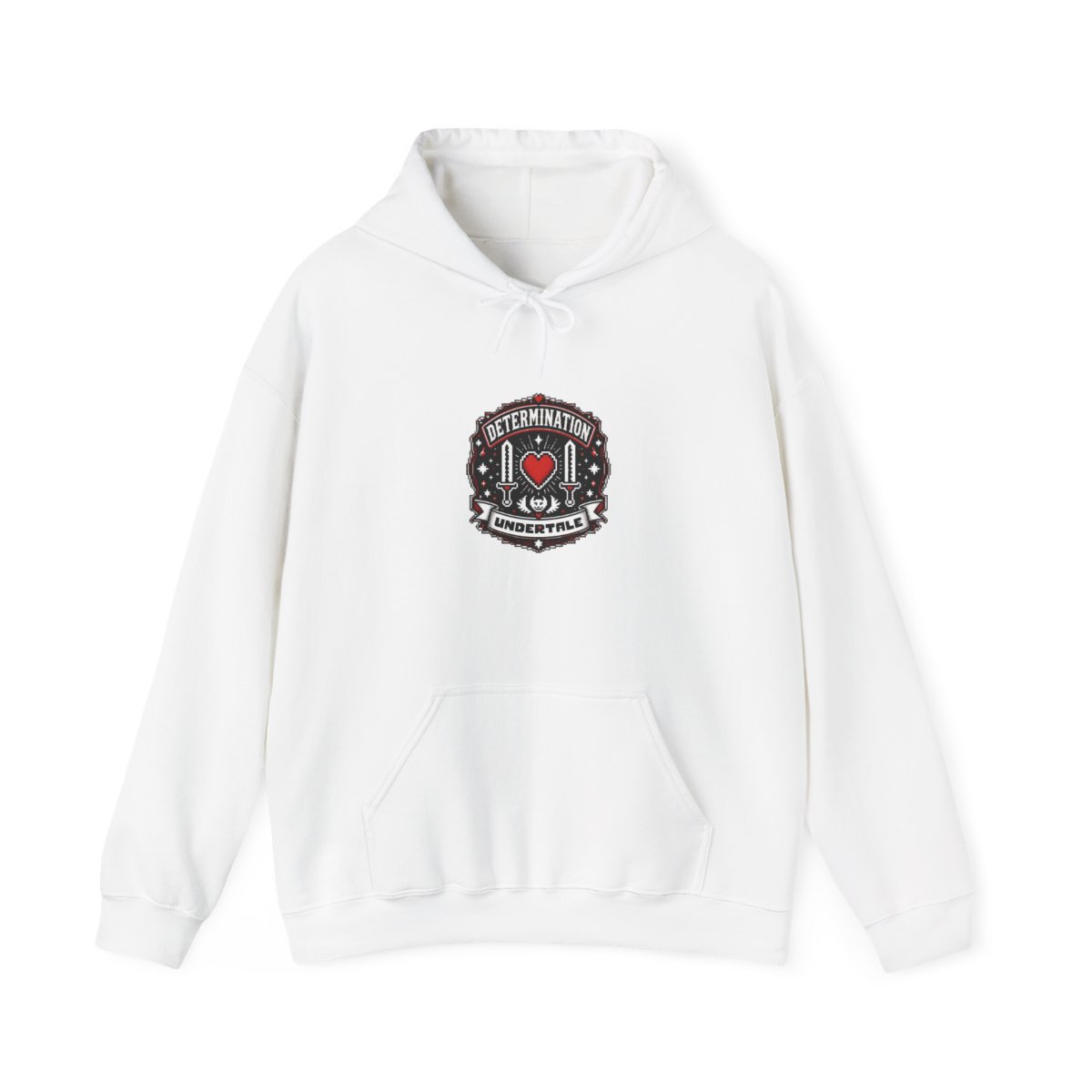 Undertale "DETERMINATION" Hoodie - alternate angle 2, merchandise